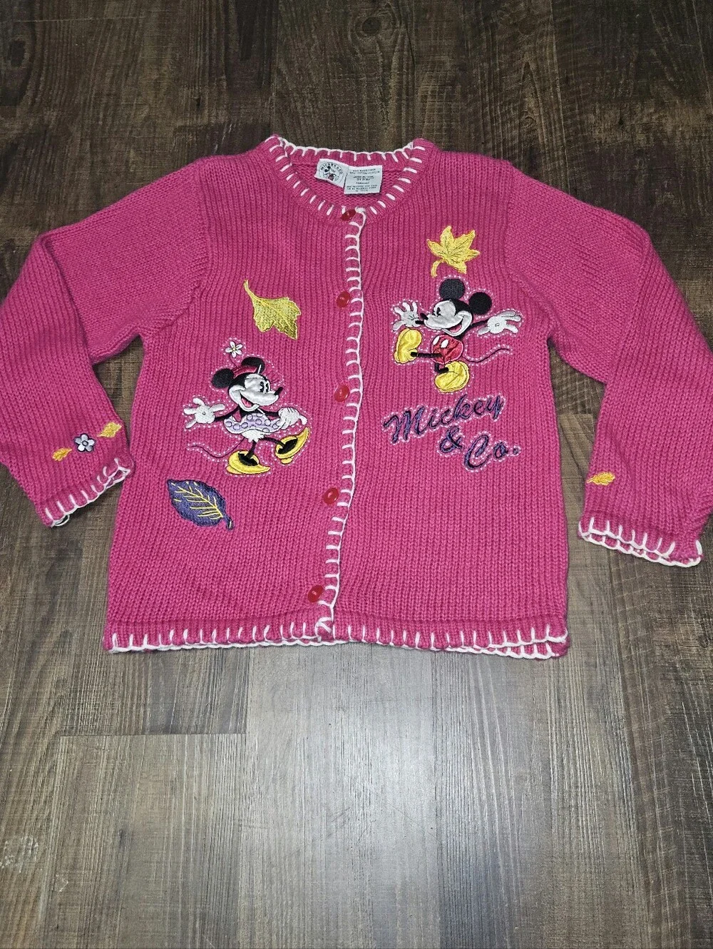 Vintage Mickey & Co Autumn Cardigan